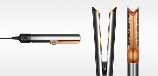 Fer à lisser à air froid, chauffage rapide, contrôle de la température, soufflerie à grande vitesse