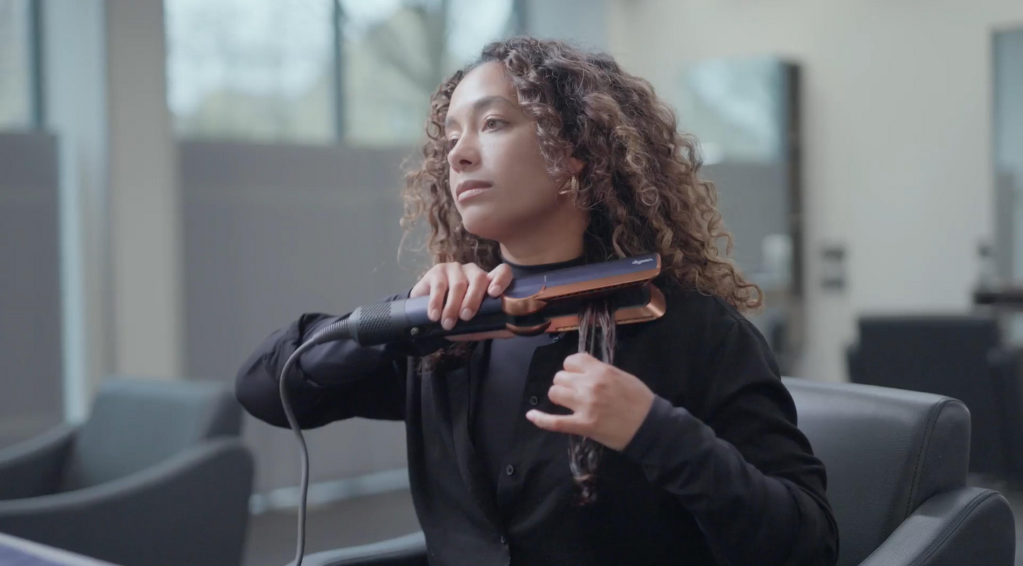 Fer à lisser à air froid, chauffage rapide, contrôle de la température, soufflerie à grande vitesse