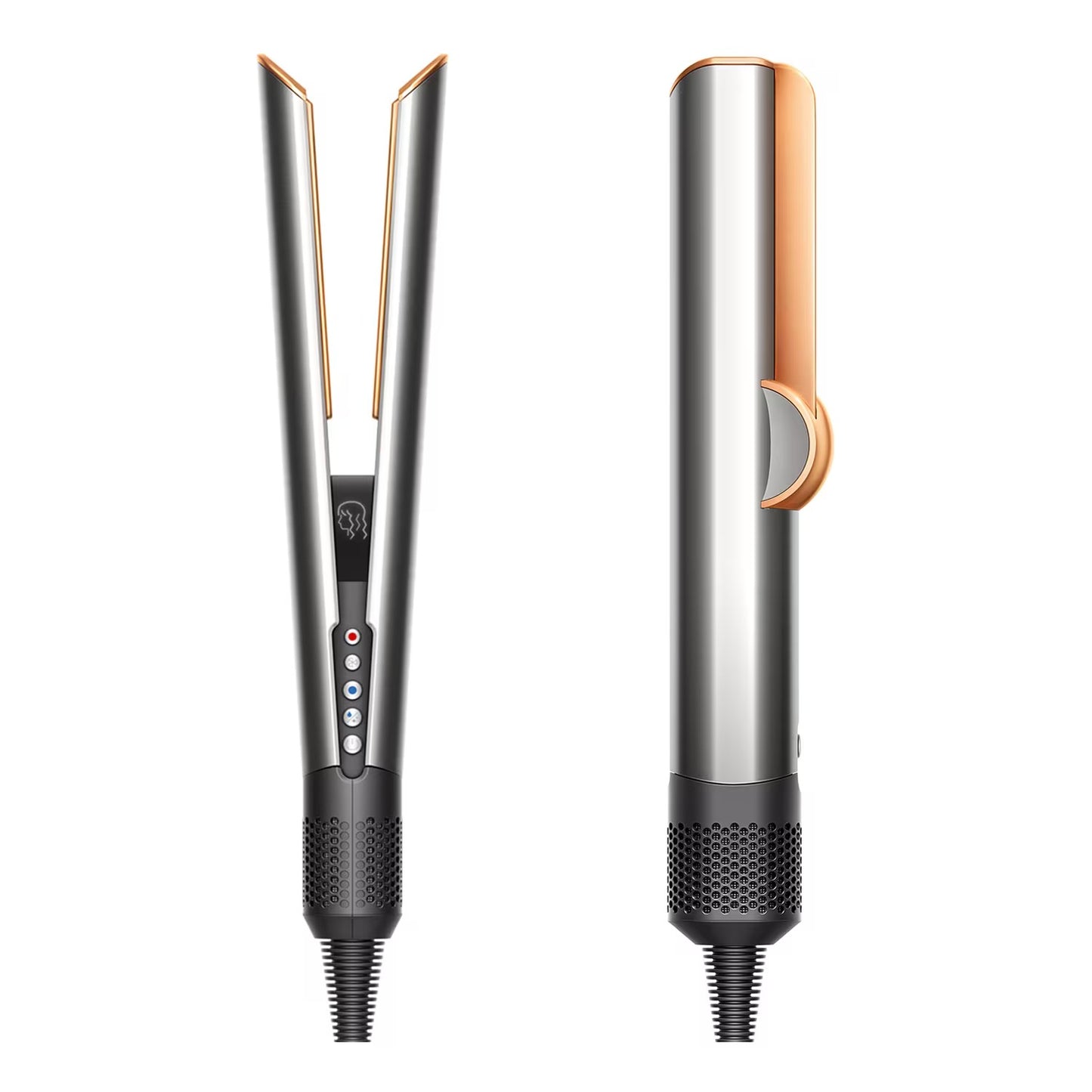 Fer à lisser à air froid, chauffage rapide, contrôle de la température, soufflerie à grande vitesse